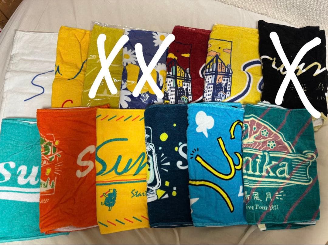 sumika バンドタオルセット (新品未使用有)