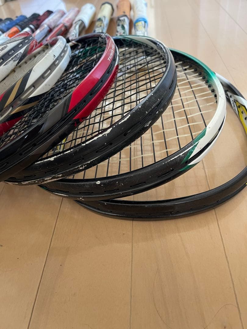 ミズノ　ソフトテニス　xyst ラケット　セット