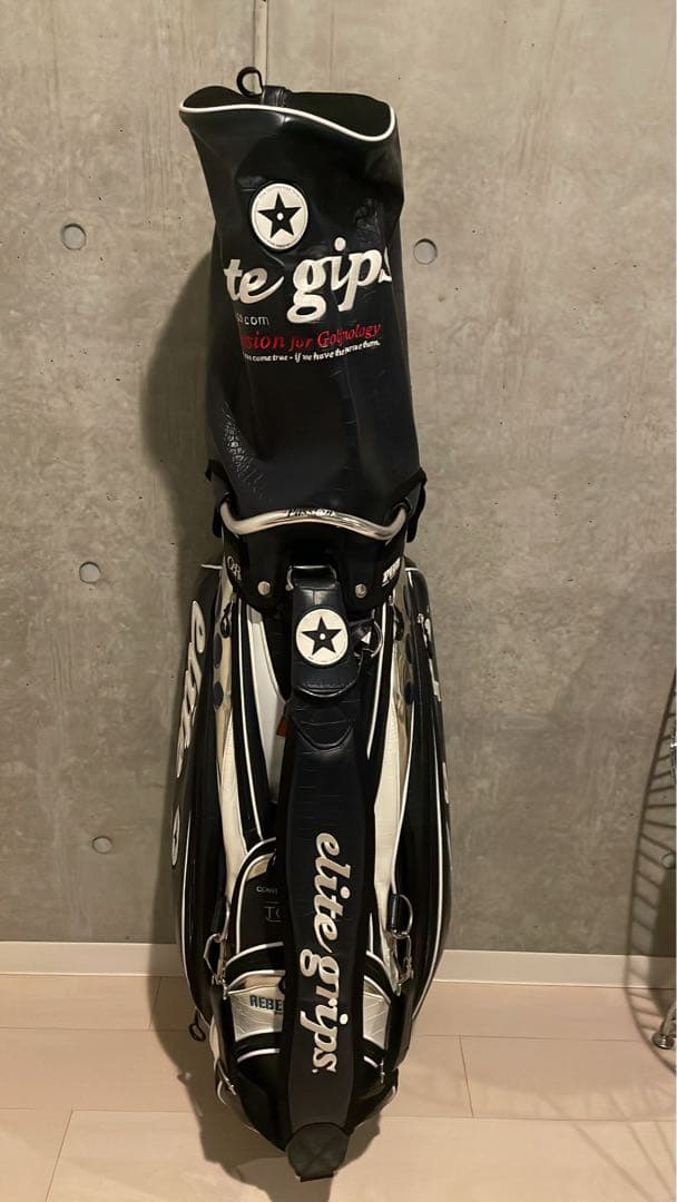 elite grips キャディバッグ ネイビー
