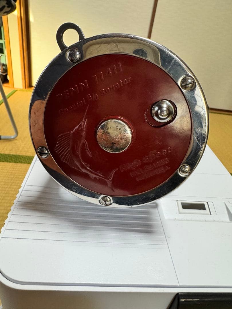 ダイワ幻覇王クエ！ 竿受け、リール60付けます。