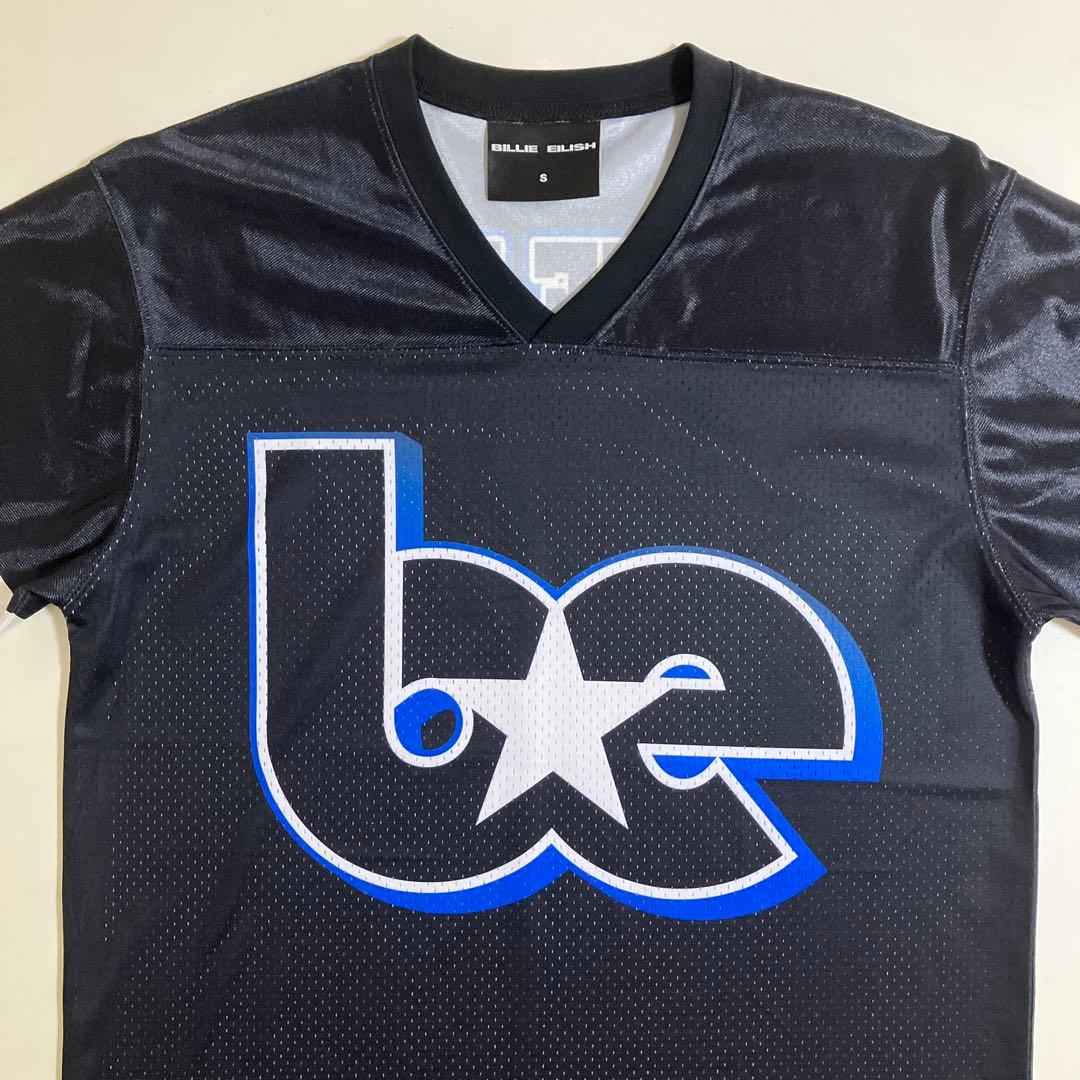 BILLIE EILISH ブラック Vネック ゲームTシャツ Sサイズ