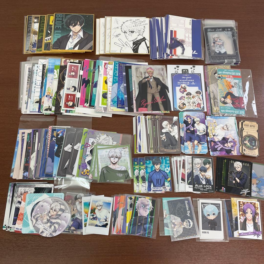 ❶ブルーロック ポストカード ブロマイド クリアカード 色紙 紙類 まとめ売り