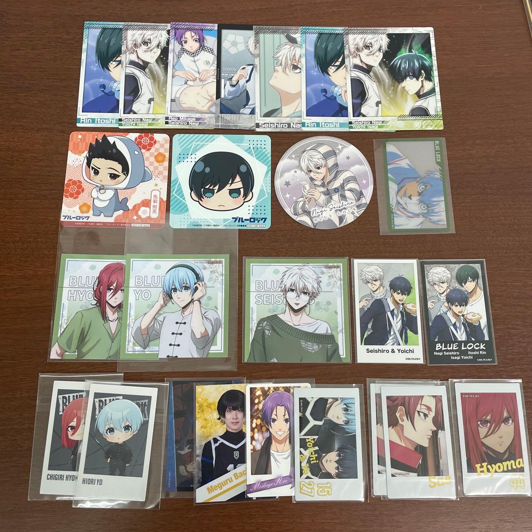 ❶ブルーロック ポストカード ブロマイド クリアカード 色紙 紙類 まとめ売り