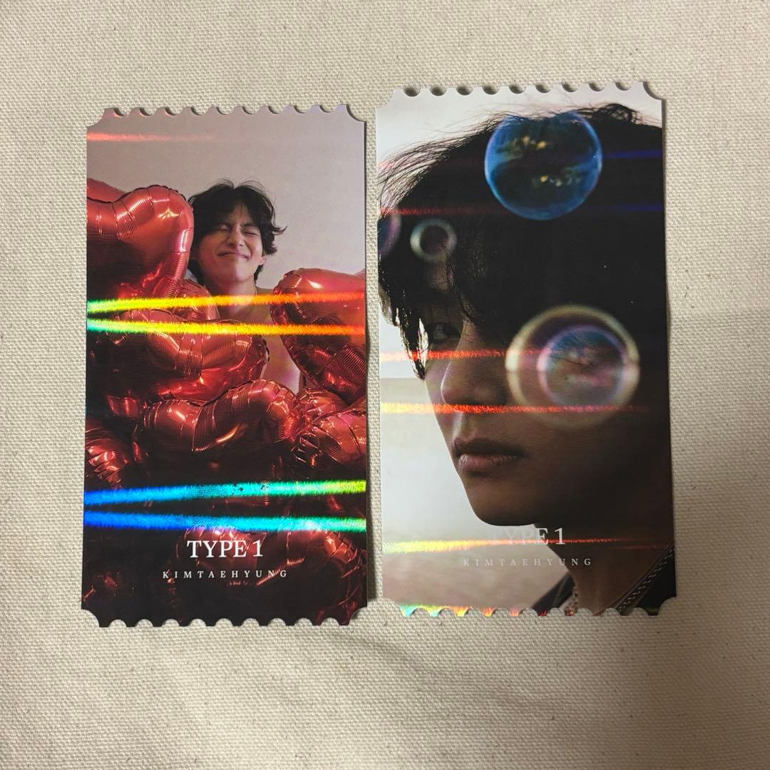 BTS V テテ TYPE1 TOKYO 特典 フォトチケット