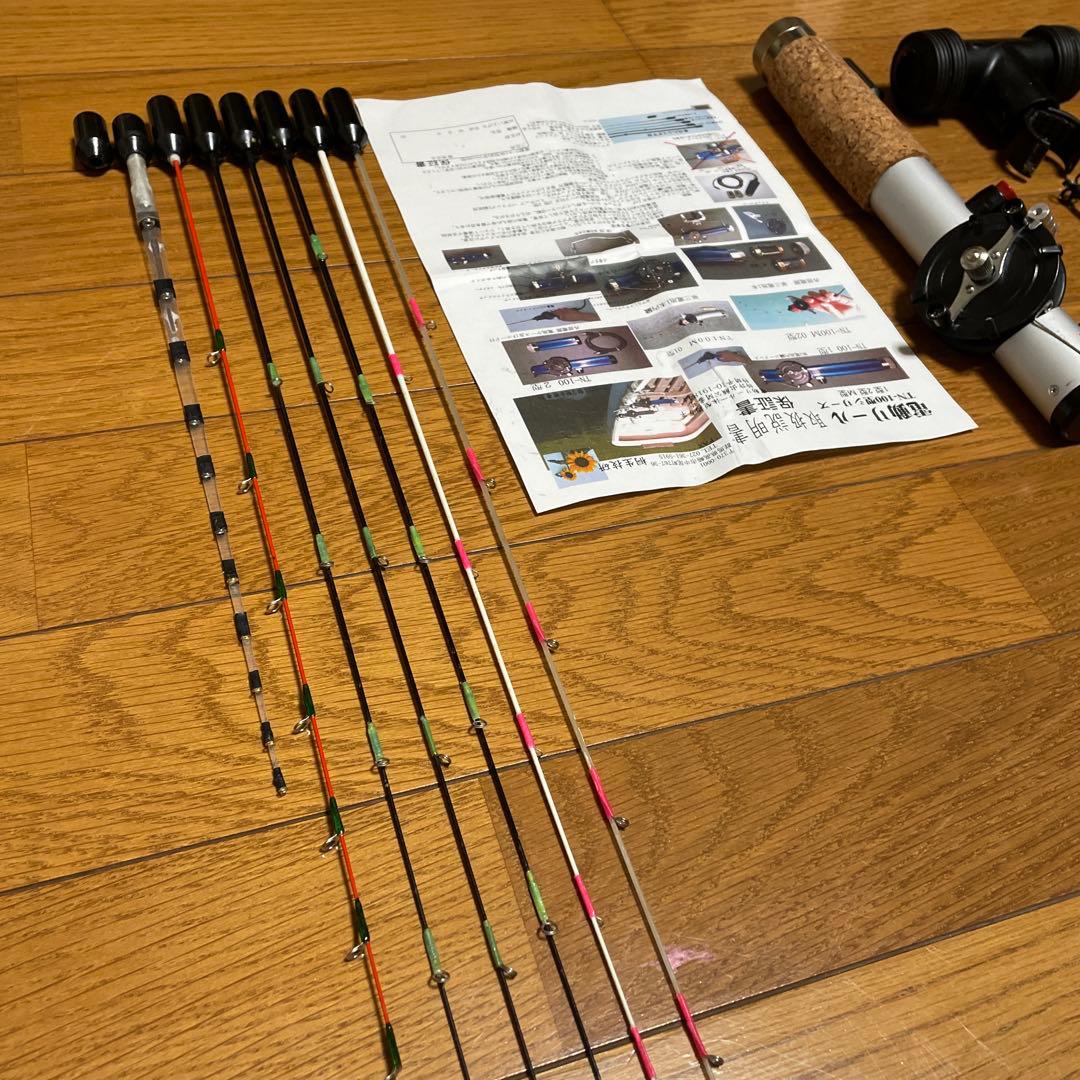 電動リール ￼穂先 ワカサギ