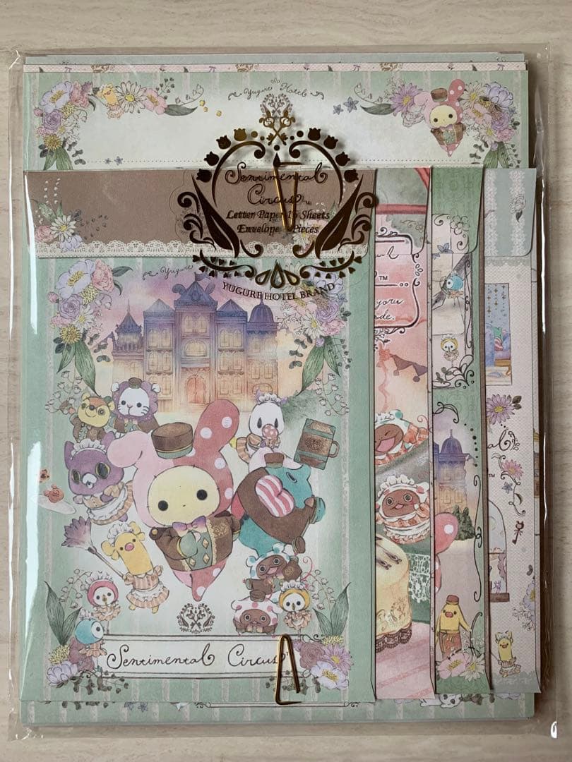 センチメンタルサーカス　夕暮れホテルから花束をテーマ　メモパッド　レターセット