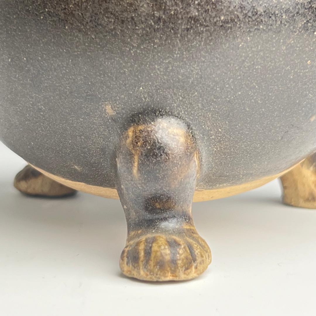 唐黒彩三足香炉 初唐盛 唐三彩 唐物 古玩 中国美術 811b