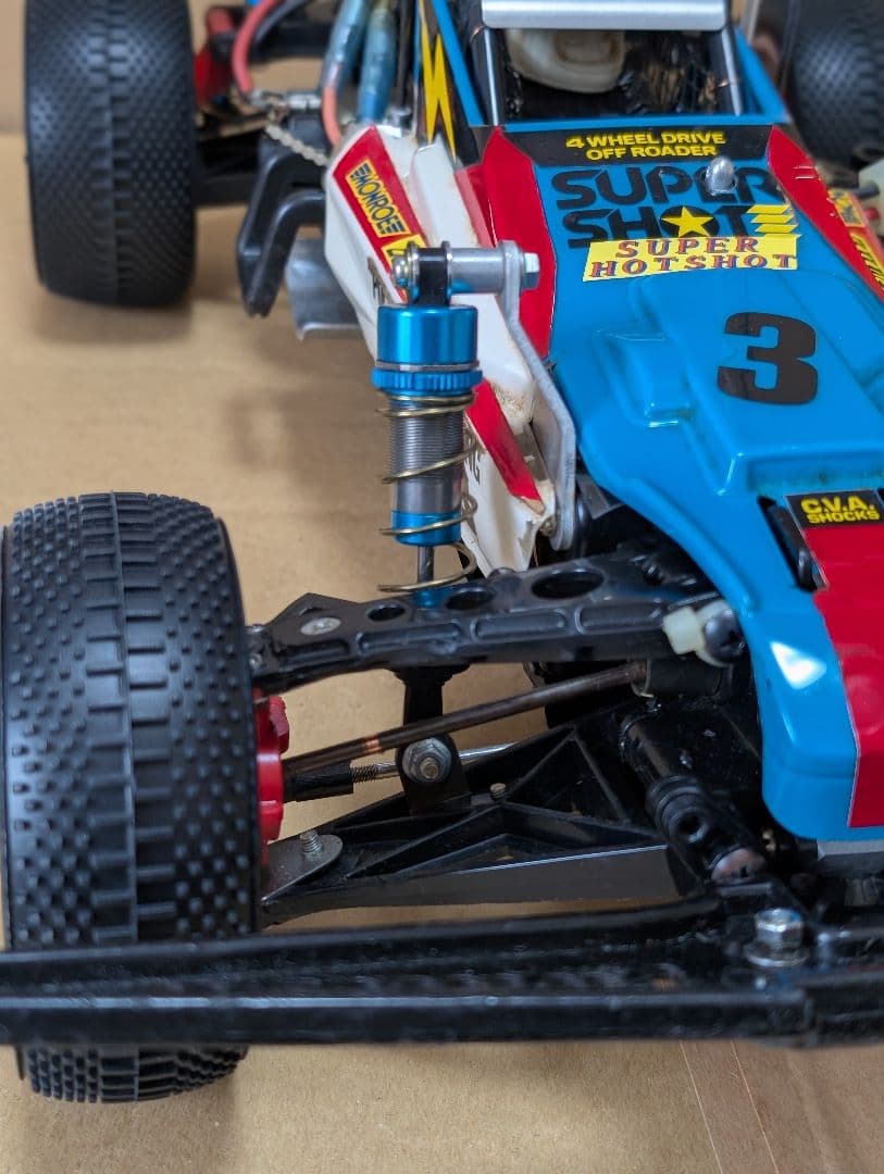 TAMIYA SUPER SHOT 1/10 ラジコンカー プロポセット付き