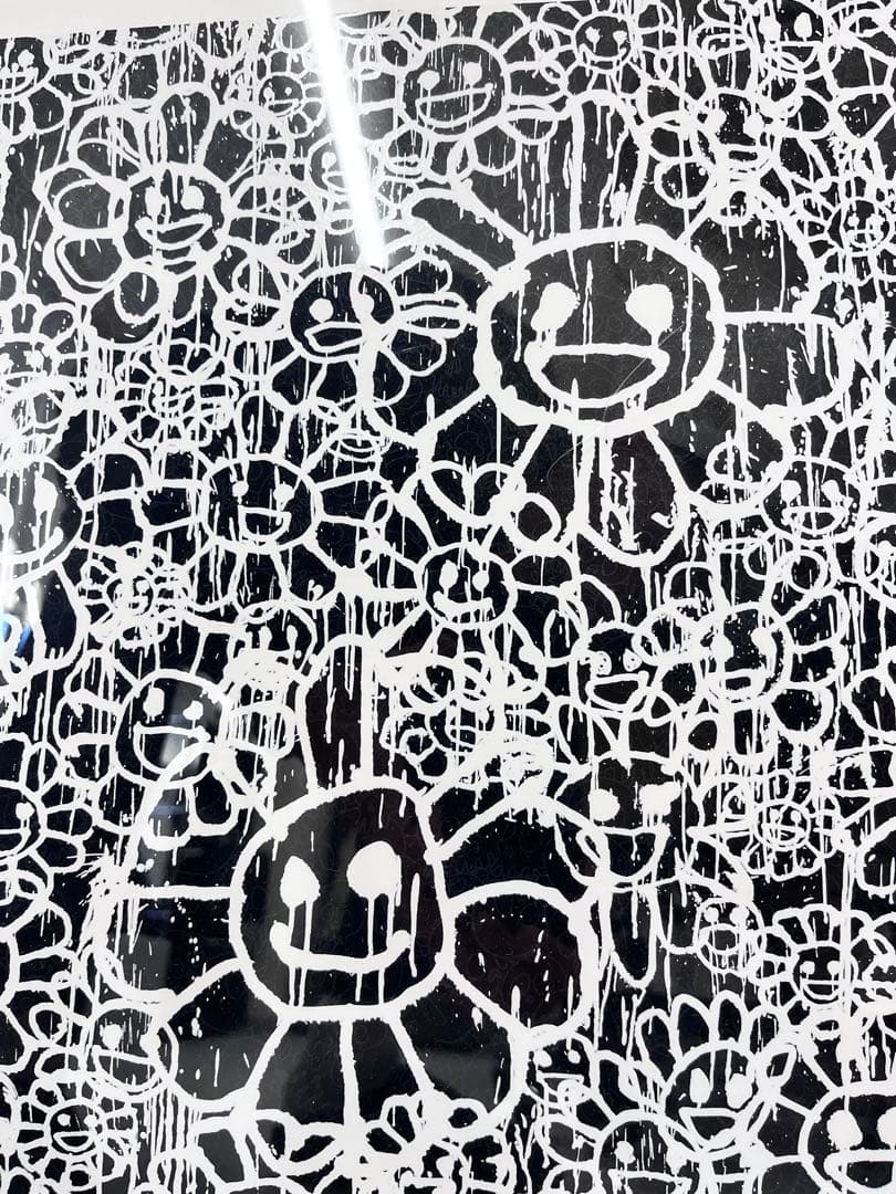 村上隆MADSAKI TAKASHIMURAKAMI マサキシルクフラワー額付