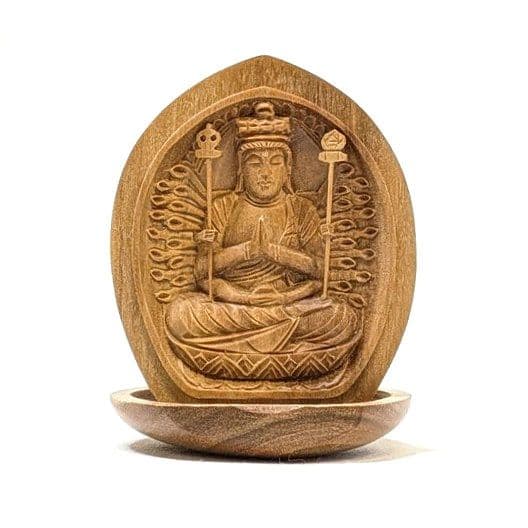 【フォロー割・新品】 香合仏　千手観音菩薩　白檀　仏龕　懐中仏　千手観音