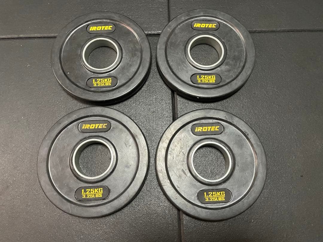 【出品④】IROTECオリンピックプレートオールラバー仕様穴径51mm