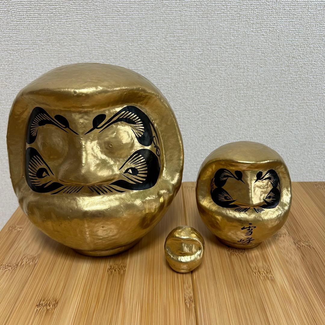 【激レア】スノーピーク 金　だるま2021年 雪峰祭　限定　大中小　3つセット