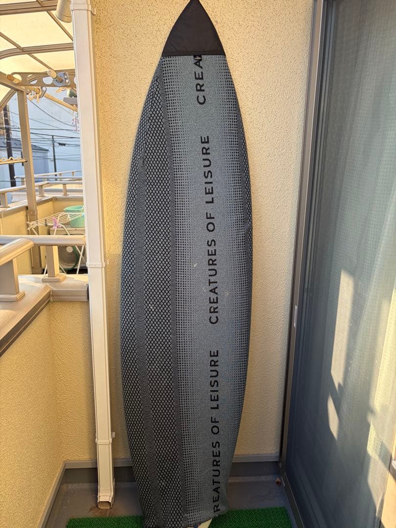 SURFCO サーフボード 6'5\" フィン　fCS