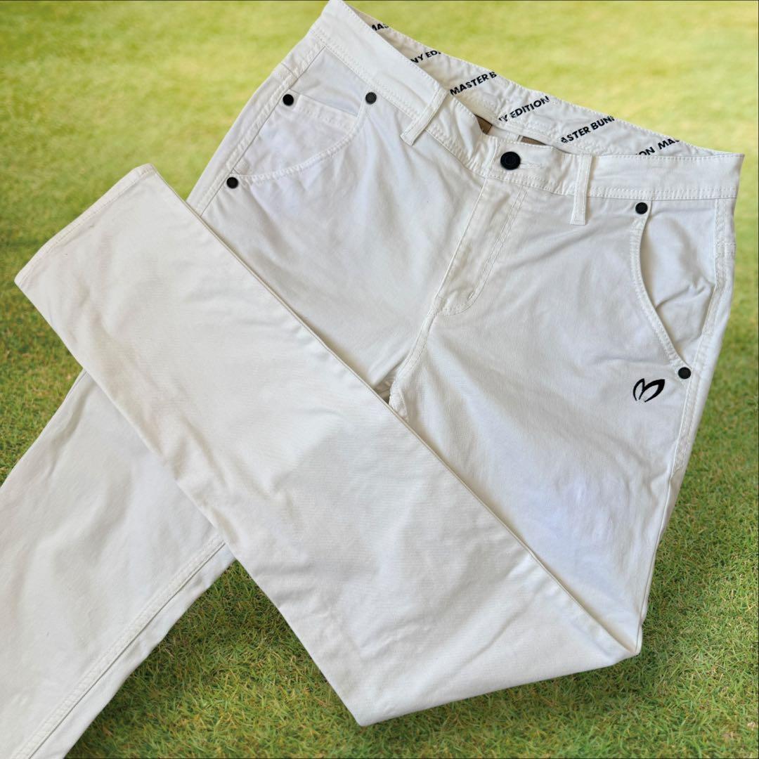 マスターバニー　パンツ　白　S〜M相当　コットン素材　ホワイト　黒　ゴルフ　3