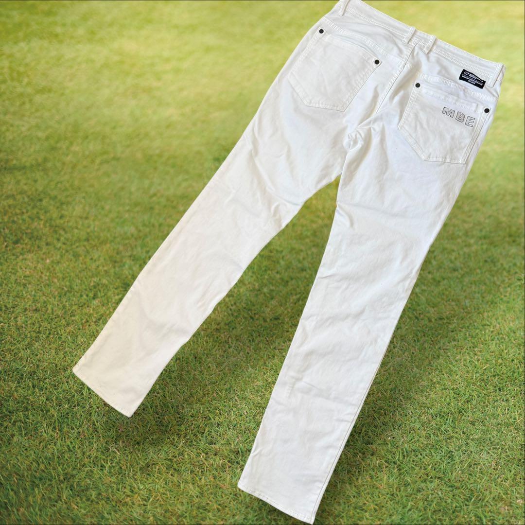 マスターバニー　パンツ　白　S〜M相当　コットン素材　ホワイト　黒　ゴルフ　3