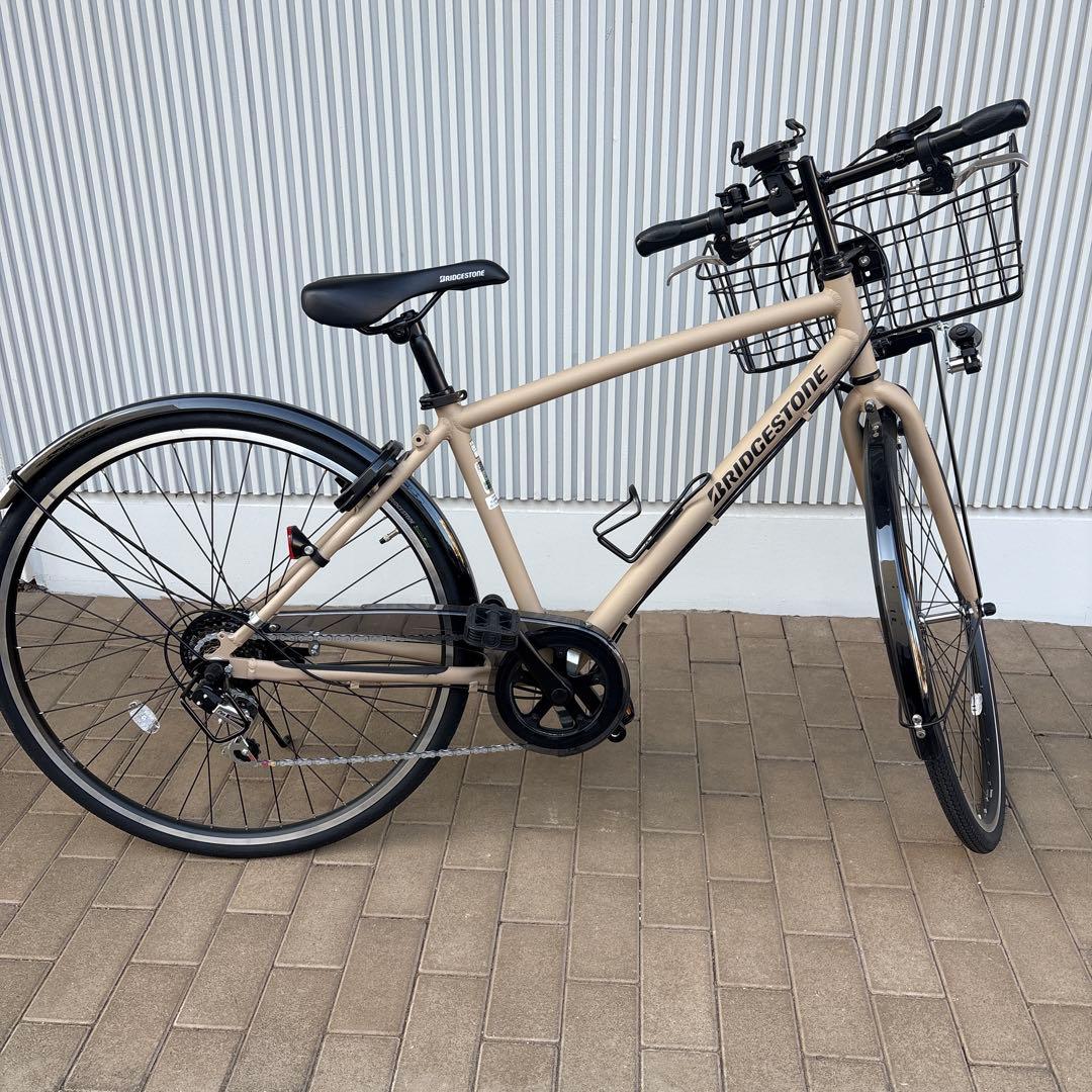 BRIDGESTONE クロスバイク ベージュ