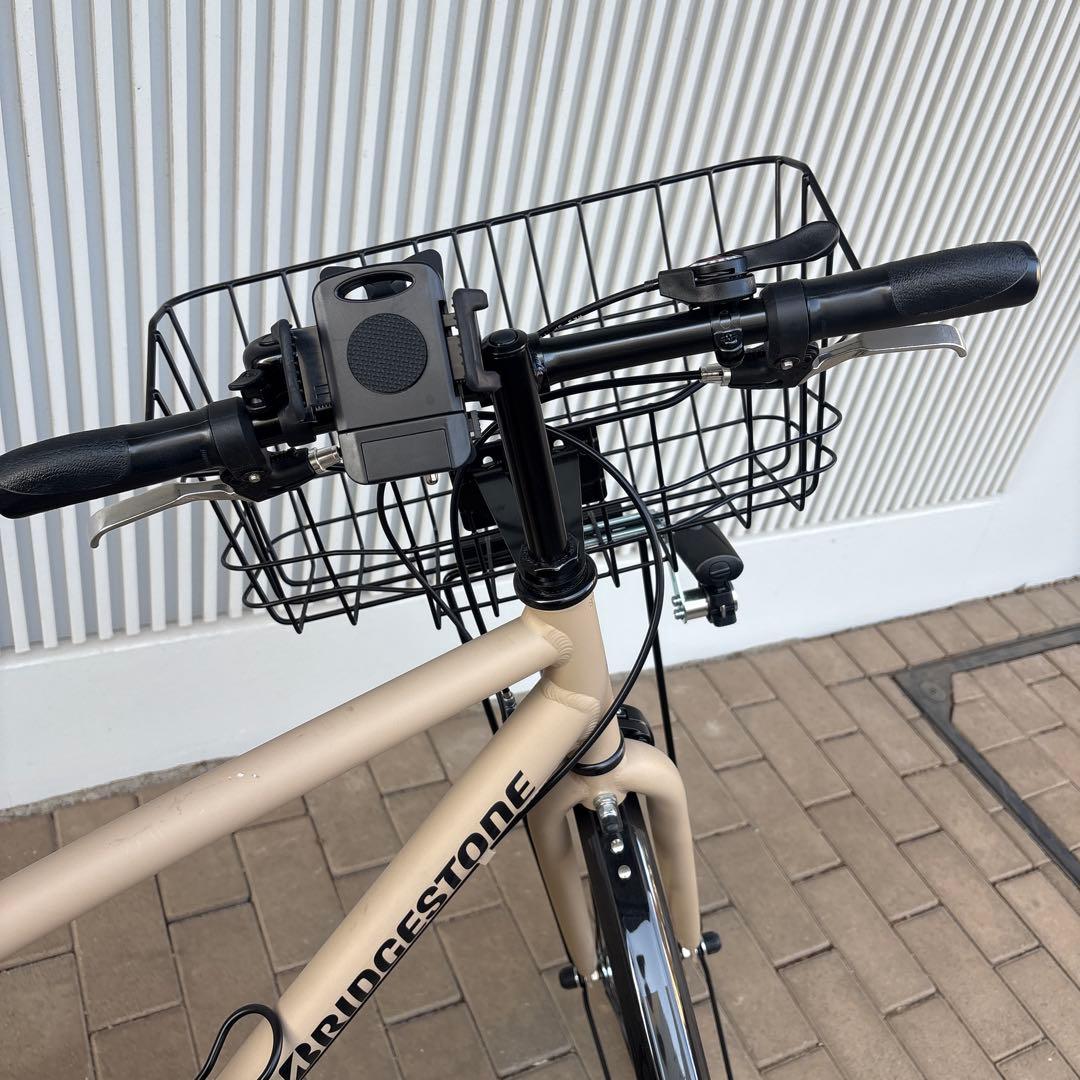 BRIDGESTONE クロスバイク ベージュ