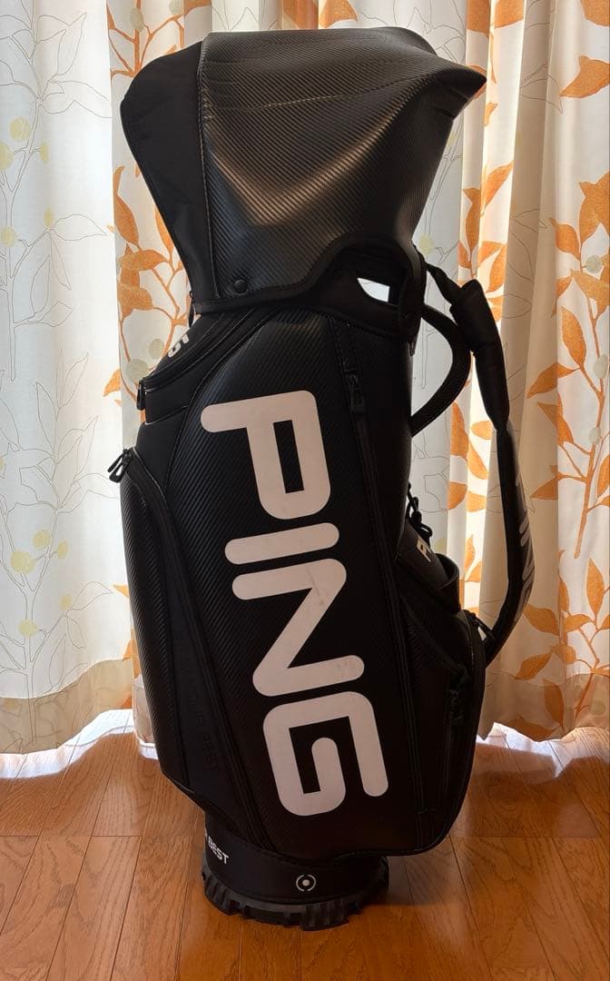 PING キャディバッグ 黒9.5型