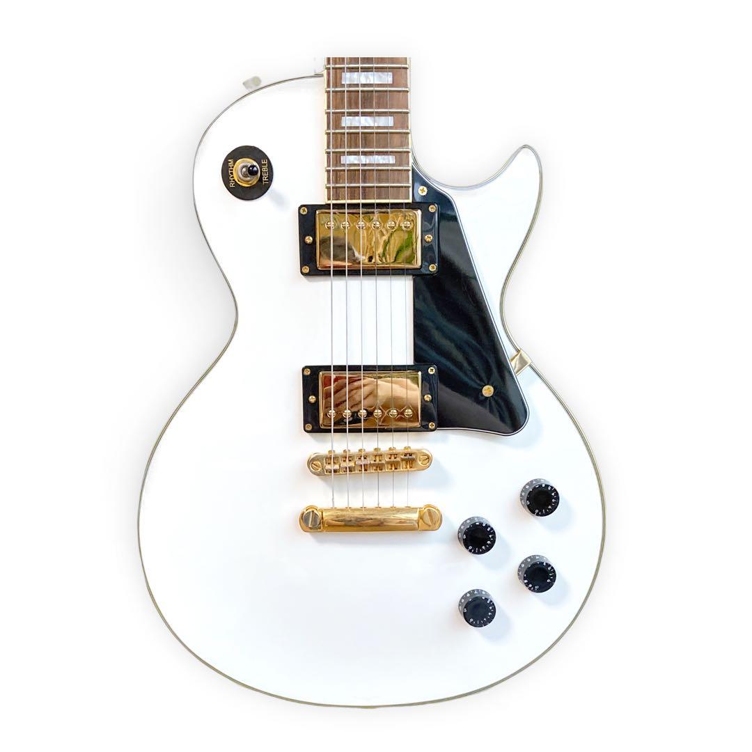 Blitz by Aria Pro II エレキギター　ホワイト ゴールド　美品