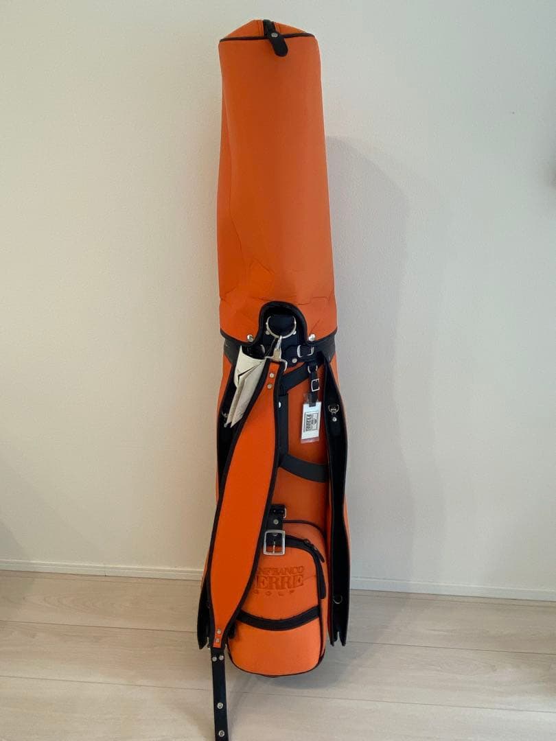 【激レア】ミズノ　ジャンフランコフェレ　コラボ　キャディバッグ　オレンジ