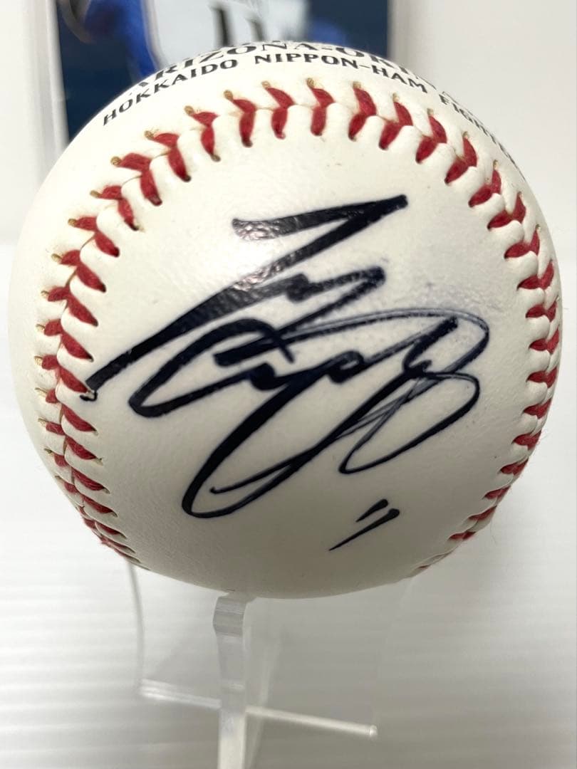 大谷翔平　直筆サインボール 日本ハムファイターズ 春季キャンプ2017