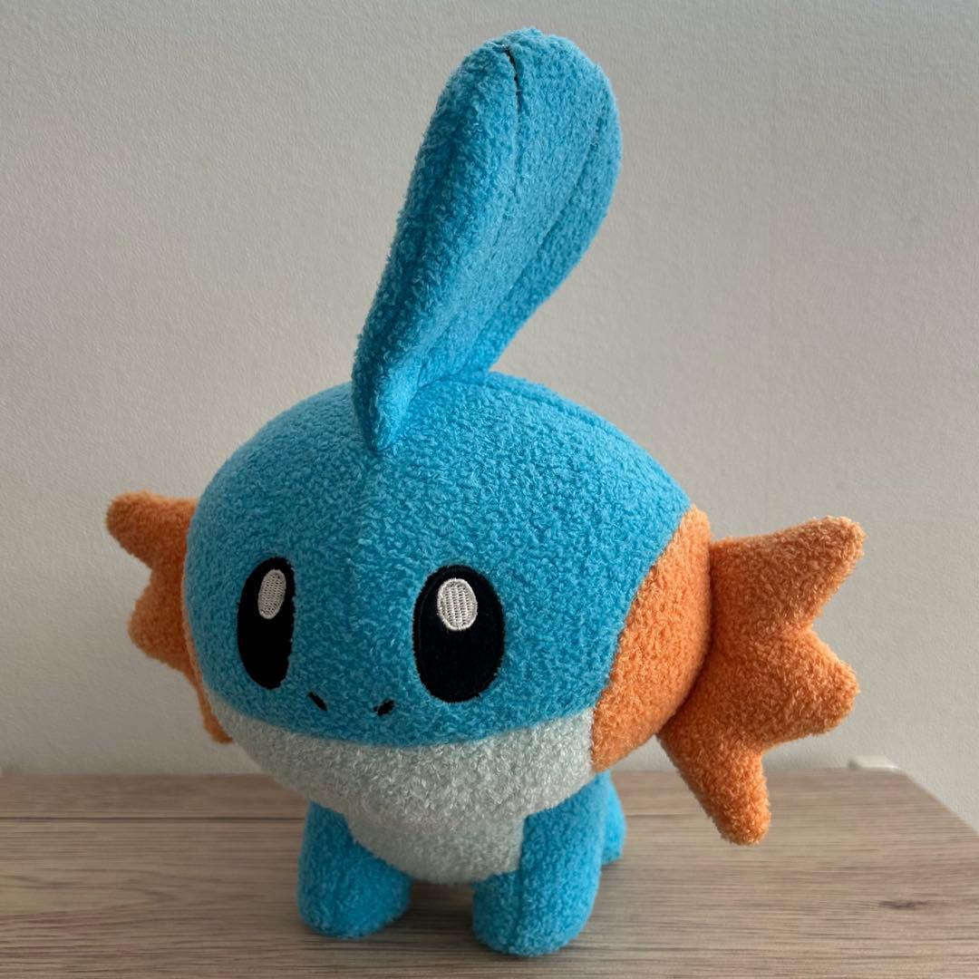 ポケモン限定　フワフワポケドール　ピカチュウ　キモリ　ミズゴロウ