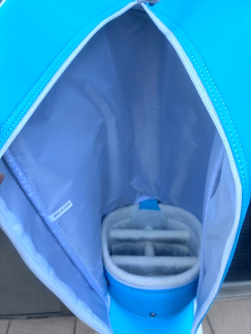 ワールドイーグル ゴルフバッグ 水色