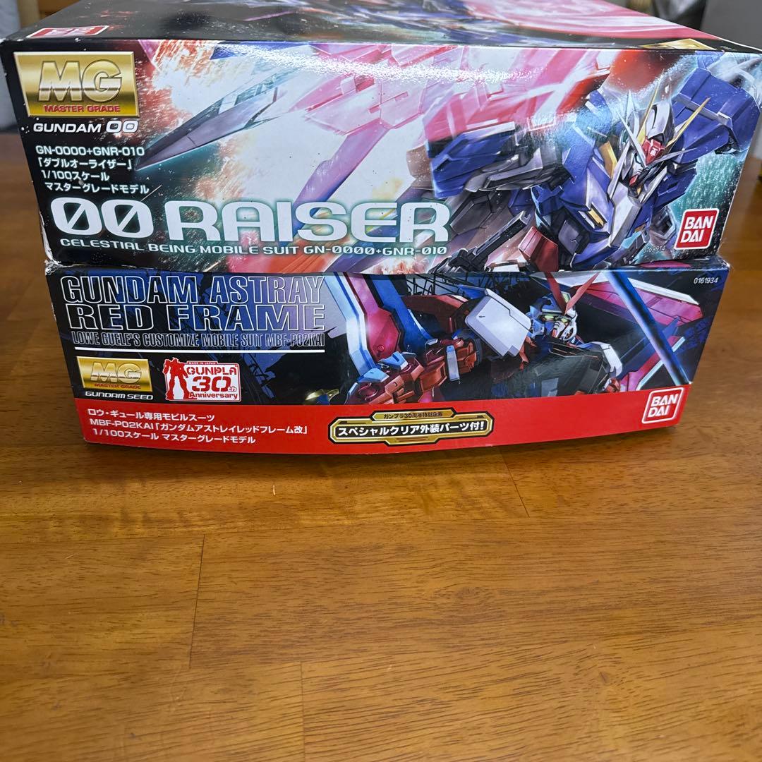 MG ガンダム　MBF-P02KAI &GN-0000+GNR-010