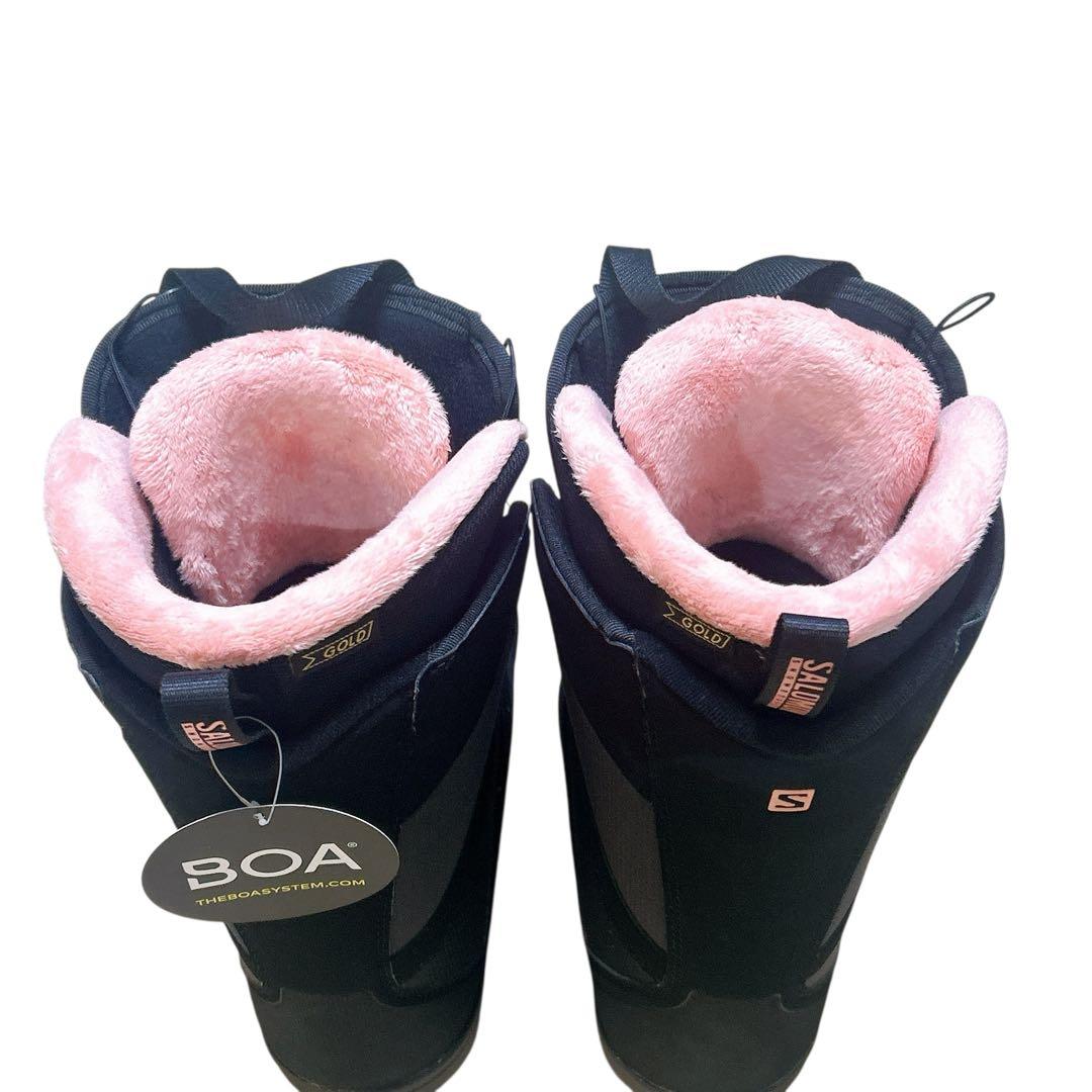 【未使用タグ】サロモン スノーボードブーツ PEARL BOA J 24.5cm