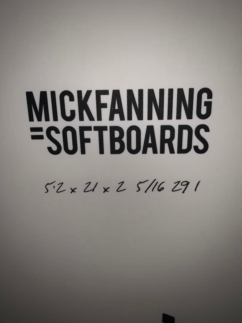 ミックファニングソフトボード5'2リトルマーリー　引取のみ