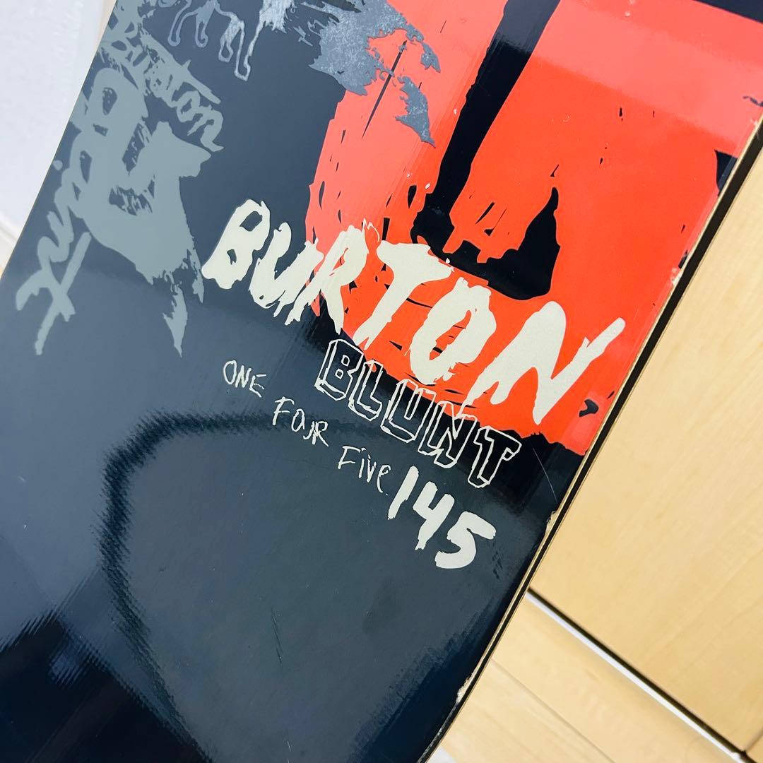 【美品】BURTON BLUNT スノーボード 板 145cm オールラウンド