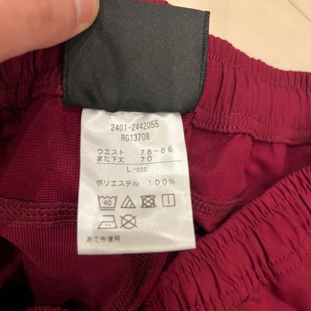 CANTERBURY PRACTICE PANTS L RG13708 マルーン