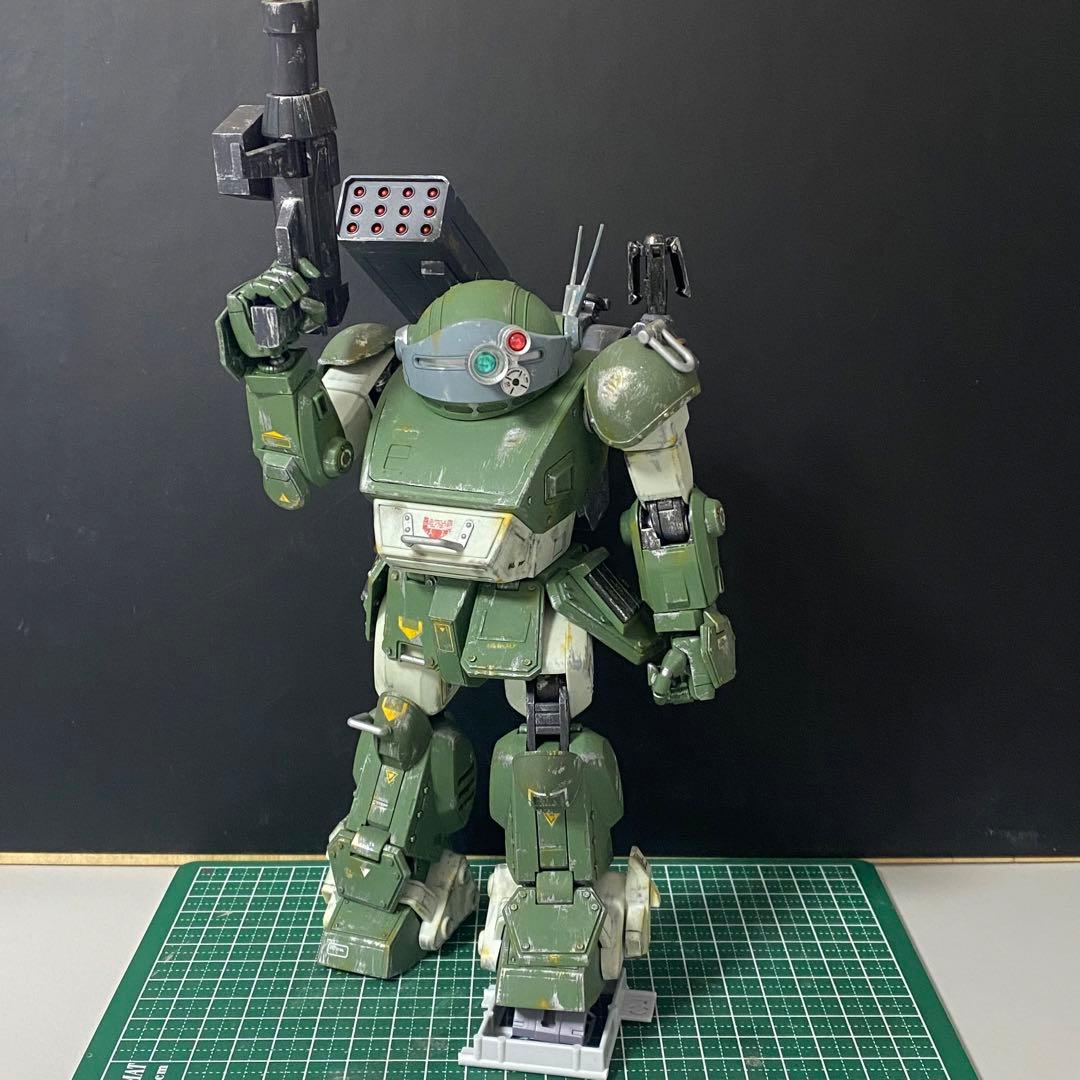 1/20 スコープドッグ　バーコフ分隊仕様　強ウェザリング　一部塗装