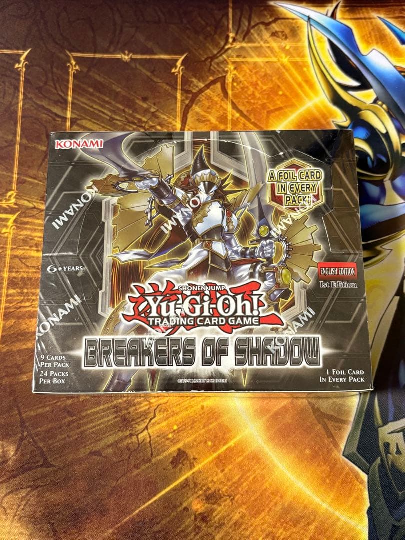 遊戯王 ブレイカーズオブシャドウ 英語版 未開封 BOX
