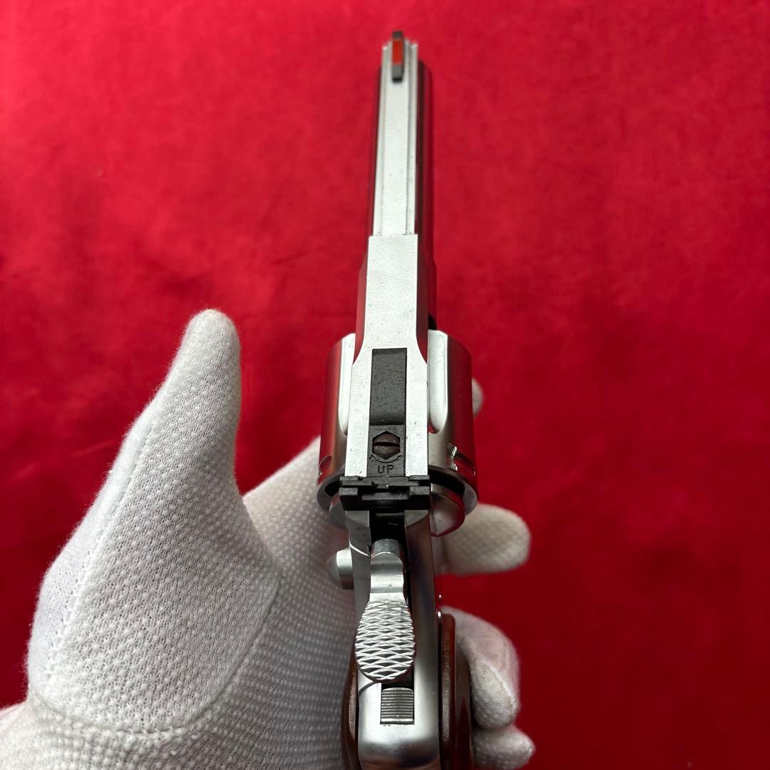 コクサイ　コルトパイソン357マグナム4インチ　シルバー　ガスリボルバー