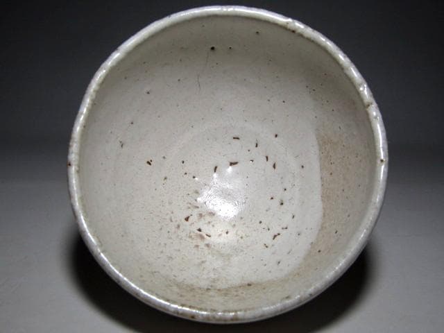 人間国宝 十一代 三輪休雪 白萩茶碗 「清香」 表千家十四代 而妙斎花押　e90