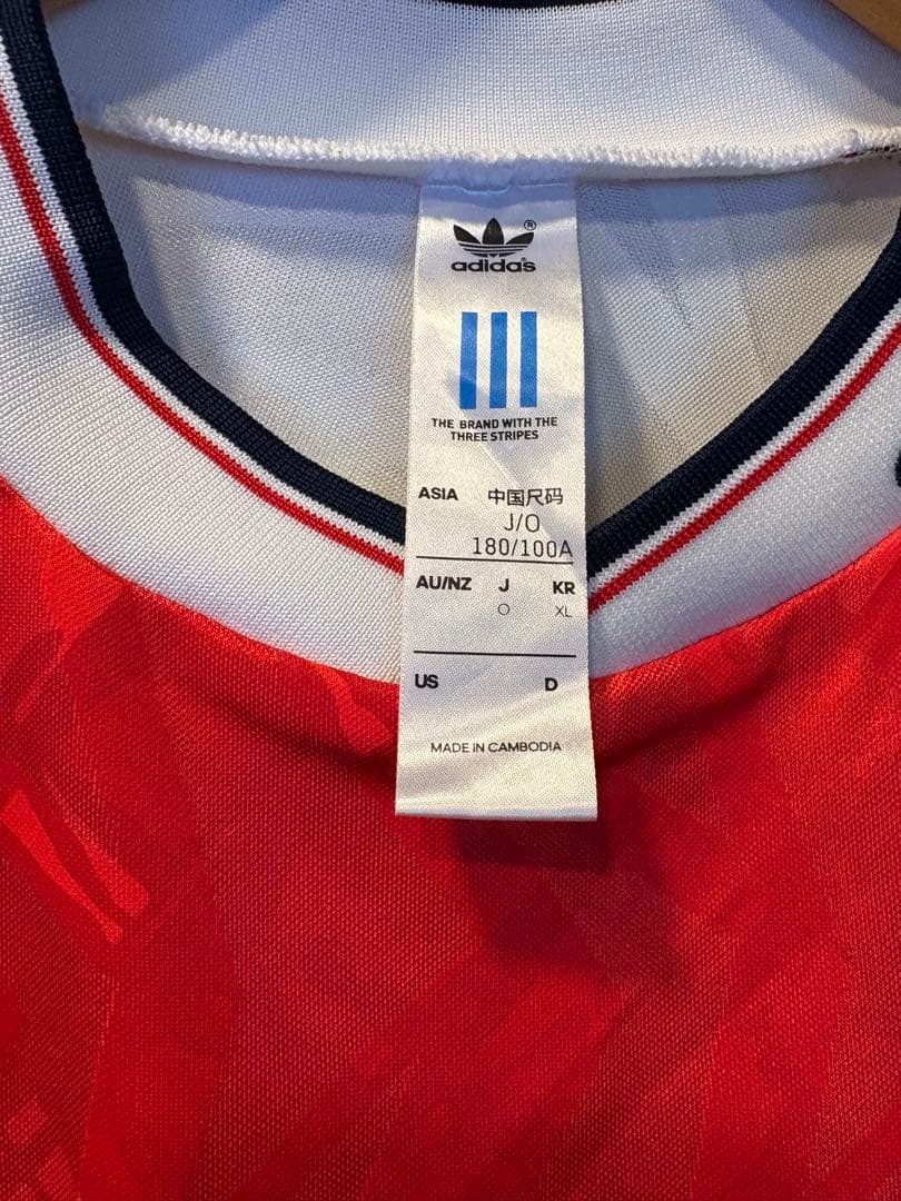 アーセナル ユニフォーム JVC ARSENAL adidas Oサイズ