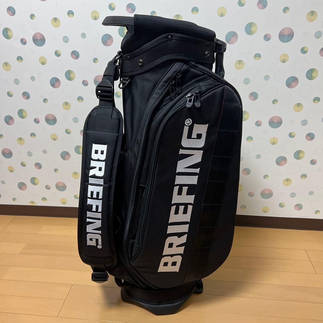 ブリーフィング キャディバッグ 定番モデルCR-10 #02 ブラック