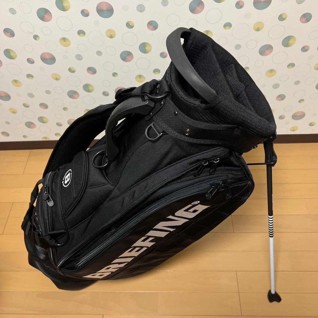 ブリーフィング キャディバッグ 定番モデルCR-10 #02 ブラック