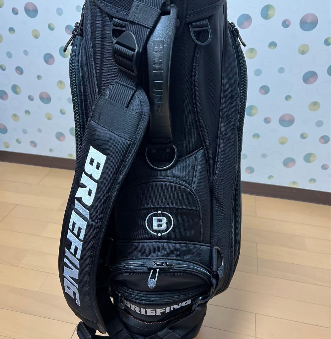 ブリーフィング キャディバッグ 定番モデルCR-10 #02 ブラック