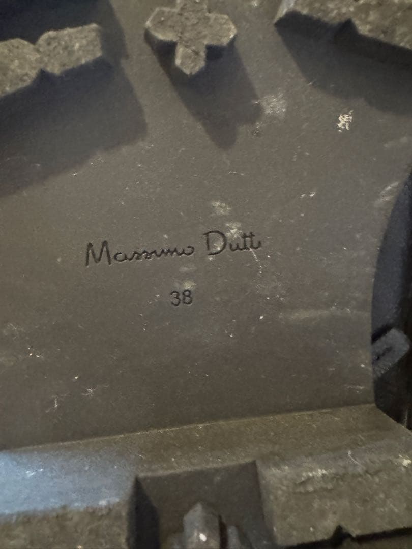 本革編上げショートブーツ23.5/24センチ