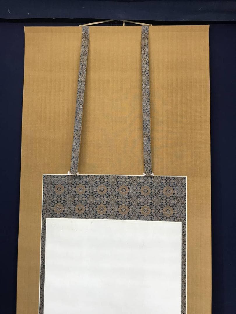 【真作】柳原妙秀/観音図/観音像図/仏事掛/掛軸/名家伝来/AC-220