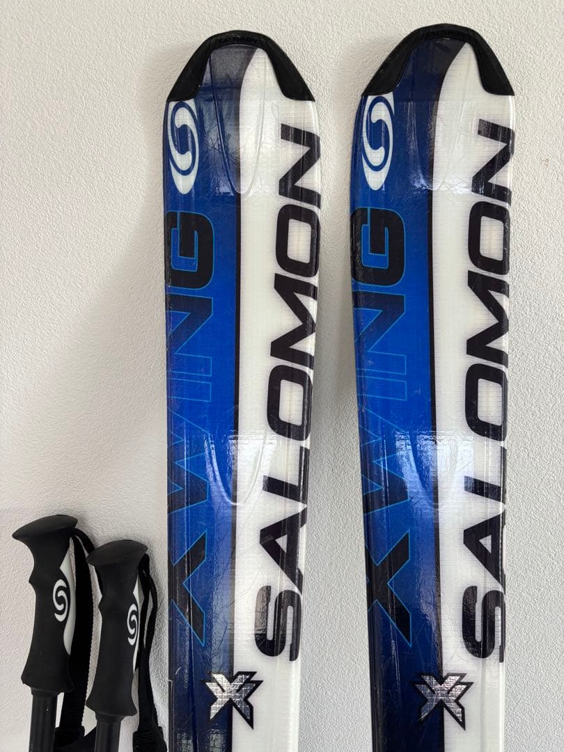 SALOMONカービングスキー XWING4 ショートスキー162cmセット