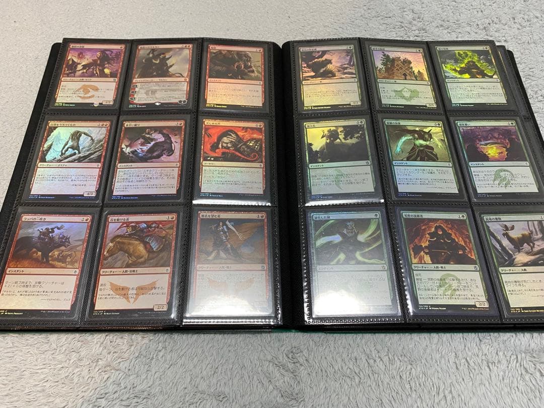 mtg タルキール覇王譚 フルフォイル コンプリートセット 日本語　まとめ売り