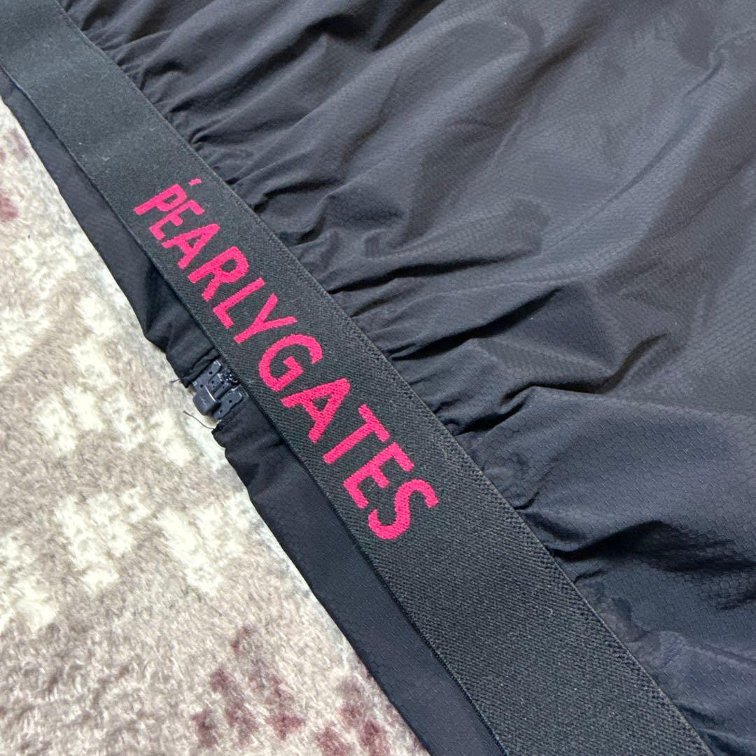 PEARLY GATES チェック柄ブルゾン（防風）