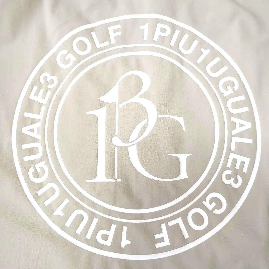 極美品 1PIU1UGUALE3 GOLFジップアップパーカー ベージュサイズV