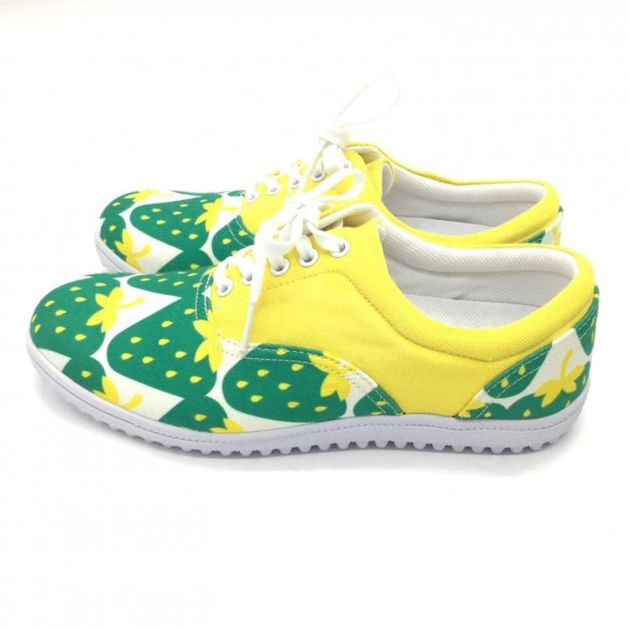 PEARLY GATES イチゴ柄 ゴルフシューズ