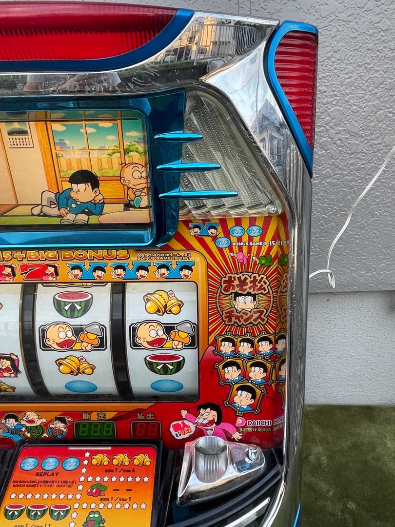 【送料込み】パチスロ おそ松くん 4号機 実機 スロット おそ松さん