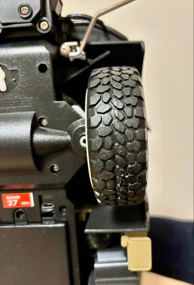 タミヤ RC ウニモグ ハンター 1/12 バッテリー付 迷彩色