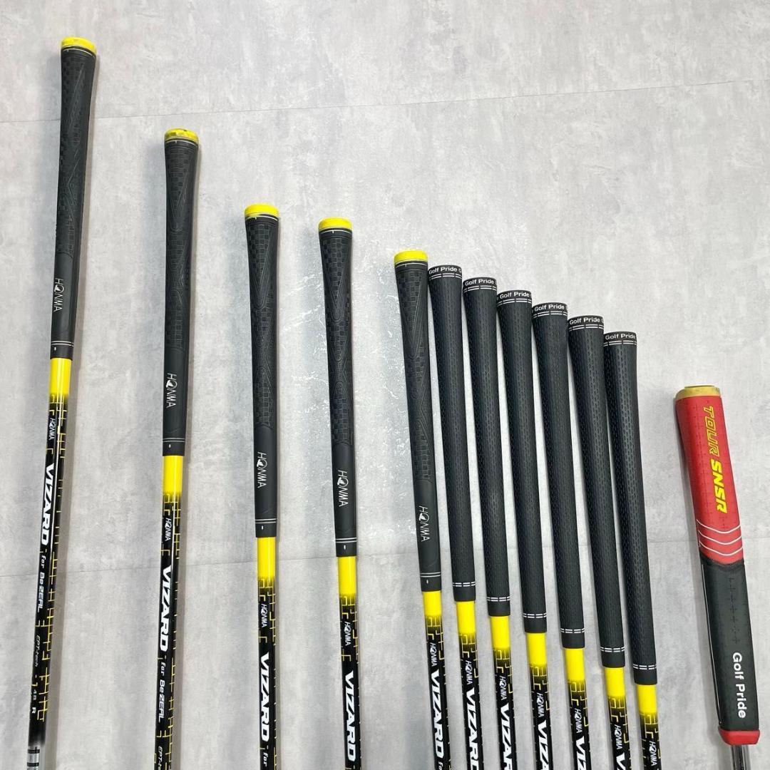 【貴重レフティ】ホンマ ビジール 525 ゴルフクラブセット 12本 R 左利き